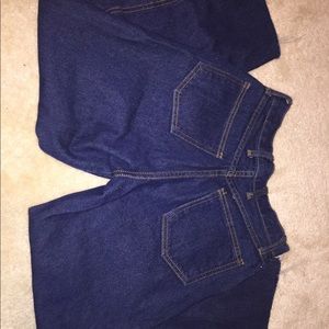 John galt dark wash mom jean